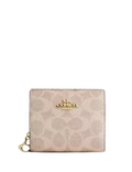 Coach Snap Wallet In Signature Canvas