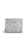 Coach Snap Wallet In Signature Canvas
