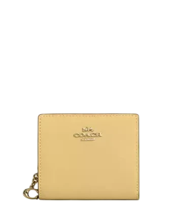Coach Snap Wallet With Charm