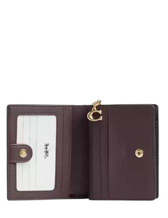 Coach Snap Wallet With Rivets