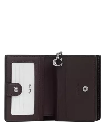 Coach Snap Wallet With Star Print