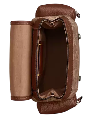 Coach Sprint Sling Pack In Signature Canvas