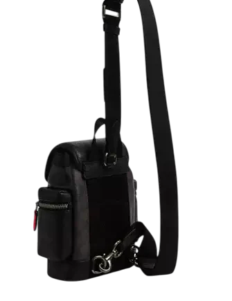 Coach Sprint Sling Pack In Signature Canvas