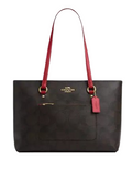 Coach Station Tote Bag In Maxi Signature Canvas