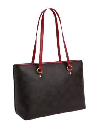 Coach Station Tote Bag In Maxi Signature Canvas
