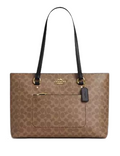 Coach Station Tote Bag In Signature Canvas