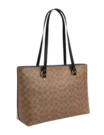 Coach Station Tote Bag In Signature Canvas