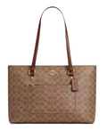 Coach Station Tote Bag In Signature Canvas