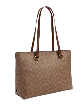 Coach Station Tote Bag In Signature Canvas