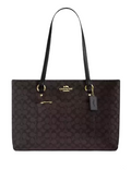 Coach Station Tote Bag In Signature Canvas