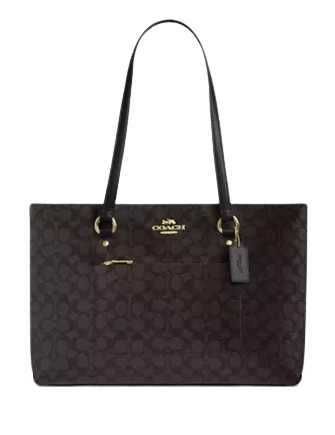 Coach Station Tote Bag In Signature Canvas