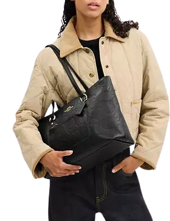 Coach Station Tote Bag In Signature Leather