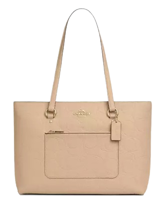 Coach Station Tote Bag In Signature Leather