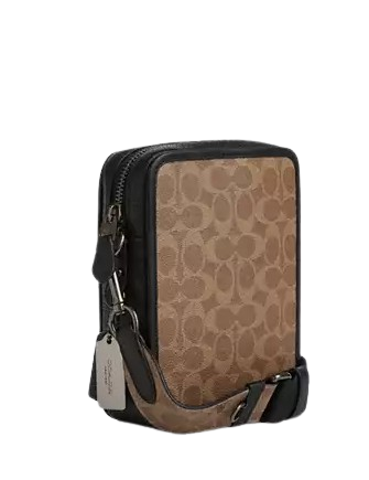 Coach Sullivan Crossbody In Signature Canvas With Patches