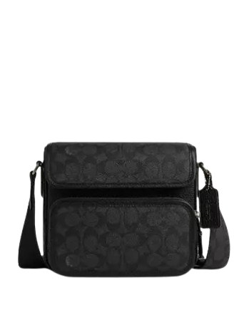 Coach Sullivan Flap Crossbody Bag In Signature Canvas