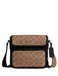 Coach Sullivan Flap Crossbody Bag In Signature Canvas