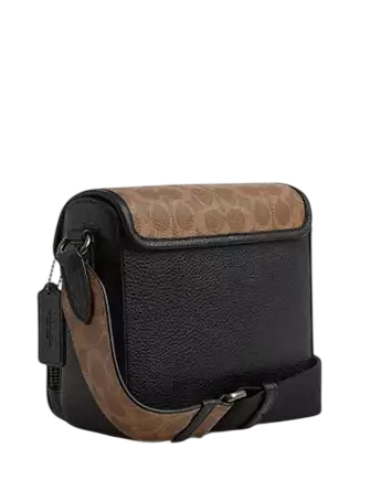 Coach Sullivan Flap Crossbody Bag In Signature Canvas