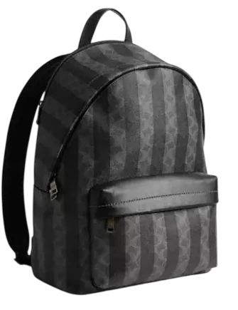 Coach Taylor Backpack In Signature Canvas With Stripes