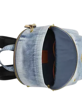 Coach Taylor Small Backpack In Loved Denim