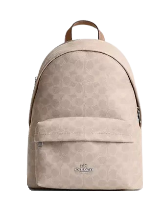 Coach Taylor Small Backpack In Signature Canvas
