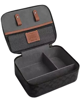Coach Tech Organizer In Colorblock Signature Canvas