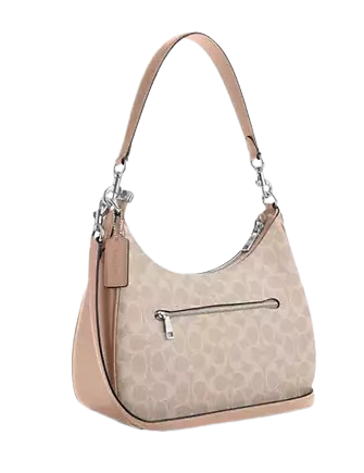 Coach Teri Hobo Bag In Signature Canvas