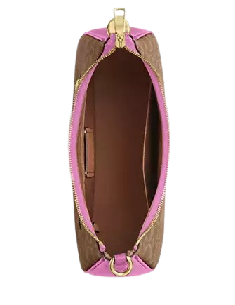Coach Teri Hobo Bag In Signature Canvas