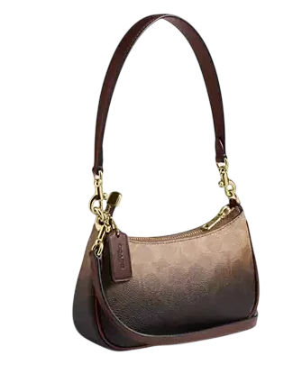 Coach Teri Mini Crossbody Bag In Ombre Signature Canvas