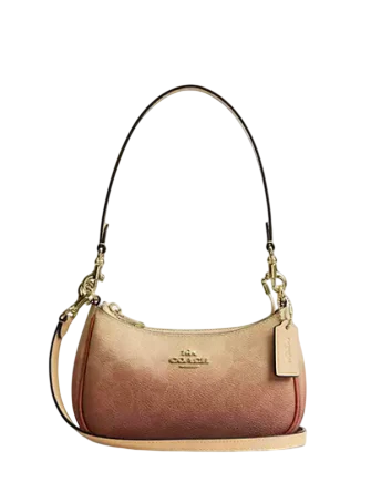 Coach Teri Mini Crossbody Bag In Ombre Signature Canvas