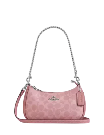 Coach Teri Mini Crossbody Bag In Signature Canvas