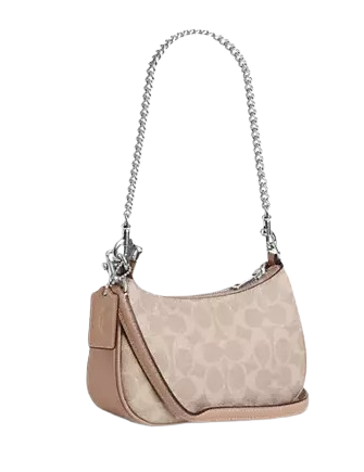 Coach Teri Mini Crossbody Bag In Signature Canvas