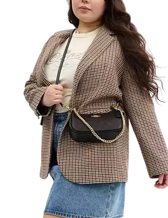 Coach Teri Mini Crossbody Bag In Signature Canvas