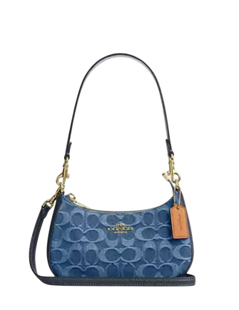 Coach Teri Mini Crossbody Bag In Signature Denim