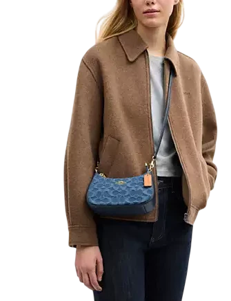 Coach Teri Mini Crossbody Bag In Signature Denim