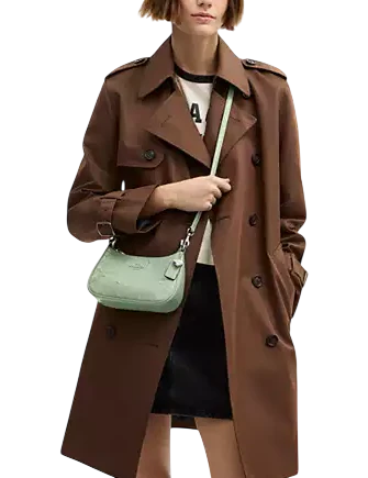 Coach Teri Mini Crossbody Bag In Signature Leather With Heart Charm