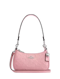 Coach Teri Mini Crossbody Bag In Signature Leather With Heart Charm