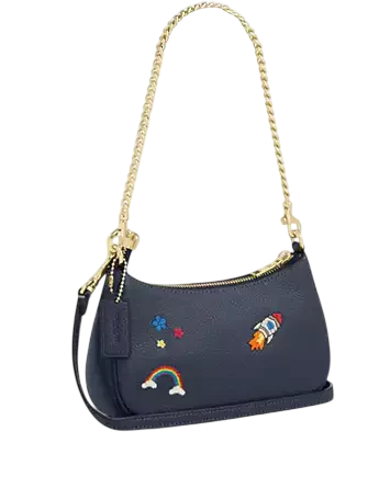 Coach Teri Mini Crossbody Bag With Embroidery