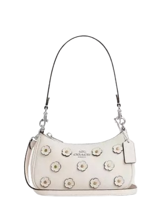 Coach Teri Mini Crossbody Bag With Floral Applique