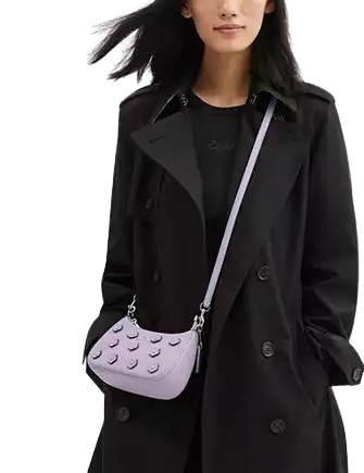 Coach Teri Mini Crossbody Bag With Floral Applique