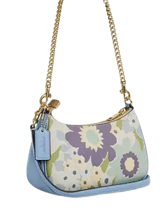 Coach Teri Mini Crossbody Bag With Floral Print