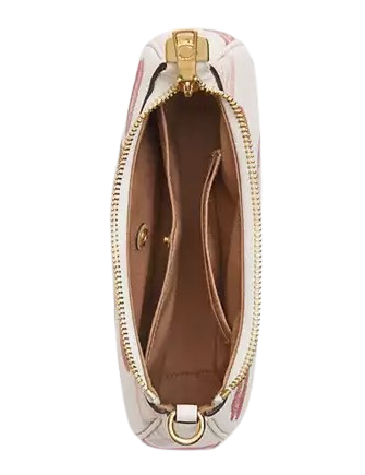 Coach Teri Mini Crossbody Bag With Lips Print