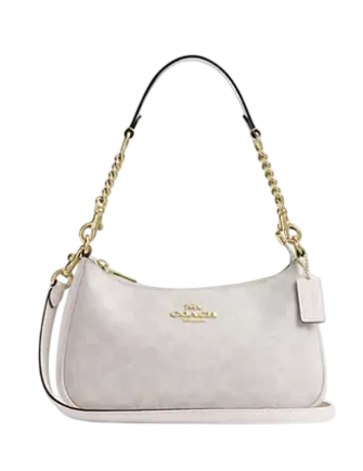 Coach Teri Shoulder Bag In Signature Canvas