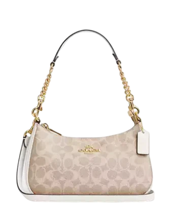 Coach Teri Shoulder Bag In Signature Canvas