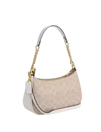 Coach Teri Shoulder Bag In Signature Canvas