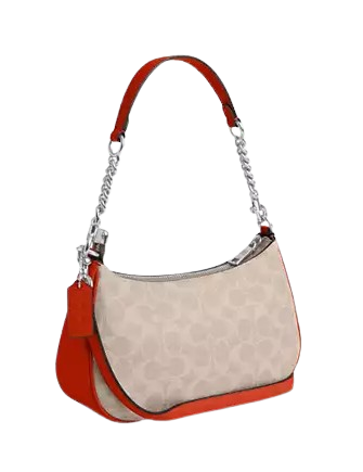 Coach Teri Shoulder Bag In Signature Canvas