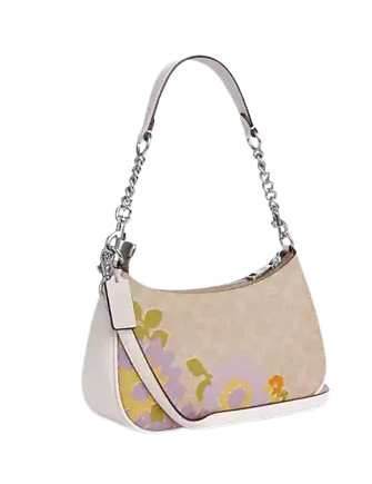 Coach Teri Shoulder Bag In Signature Canvas With Floral Print