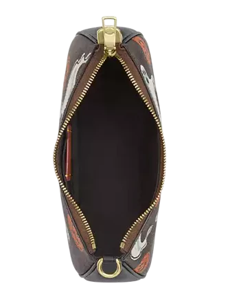 Coach Teri Shoulder Bag In Signature Canvas With Halloween Print