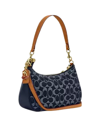 Coach Teri Shoulder Bag In Signature Denim