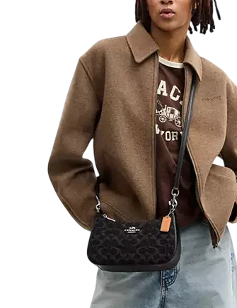 Coach Teri Shoulder Bag In Signature Denim