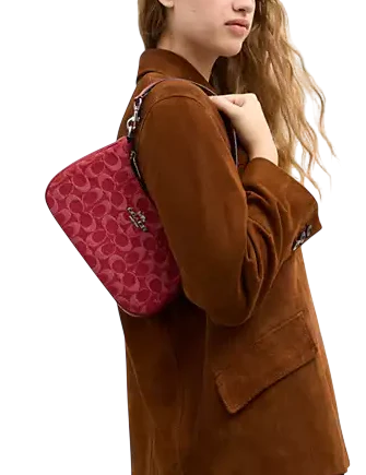 Coach Teri Shoulder Bag In Signature Denim